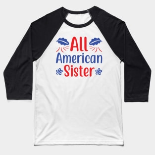 All American Sister Baseball T-Shirt